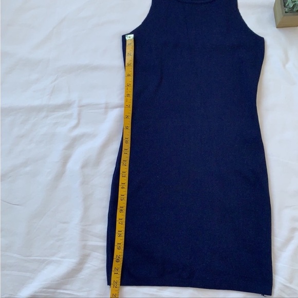 NWOT, Miira mew mini bodycon dress, size S, navy blue - Picture 4 of 8